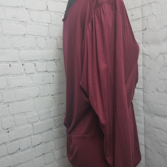 Banana Republic Wrap Top - Sz L - Picture 5 of 6